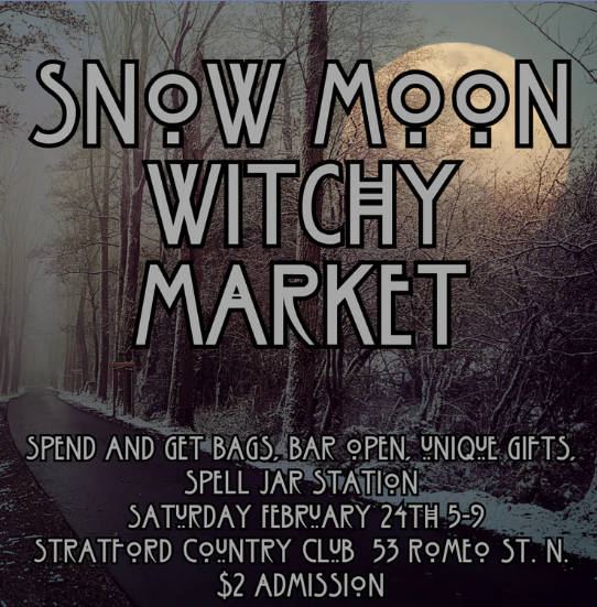 Snow Moon Witchy Market - Feb 24, 2024