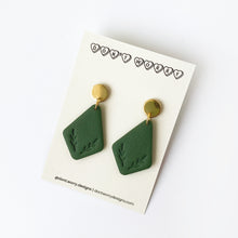 Load image into Gallery viewer, CLARA earrings in olive
