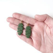 Load image into Gallery viewer, MUSA earrings in olive
