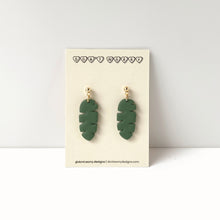 Load image into Gallery viewer, MUSA earrings in olive
