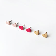 Load image into Gallery viewer, mini heart stud pack
