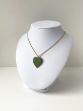 Load image into Gallery viewer, monstera leaf pendant necklace
