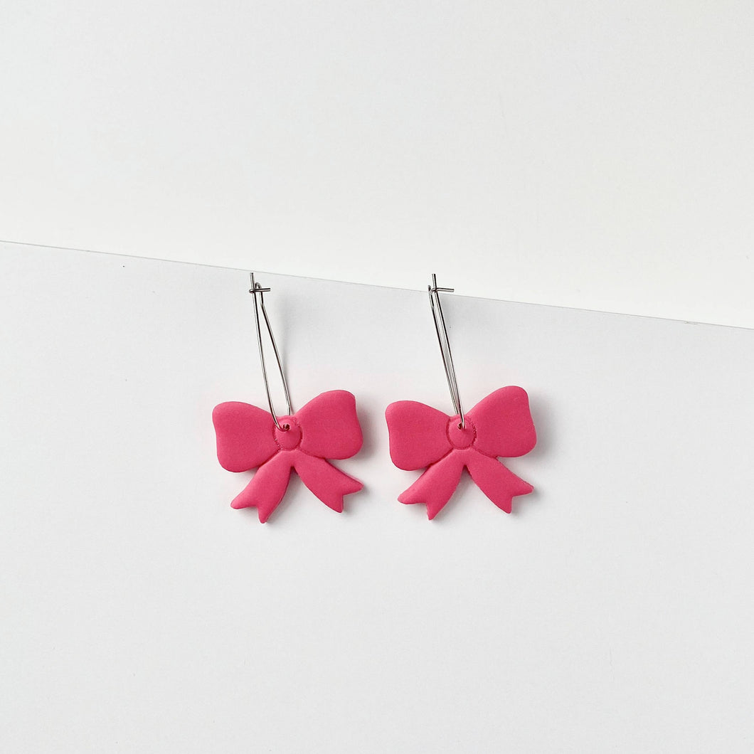 EMMA earrings in hot pink