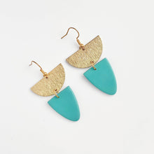 Charger l&#39;image dans la galerie, LAURA earrings in turquoise

