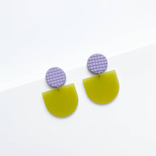 Load image into Gallery viewer, WINONA earrings in chartreuse

