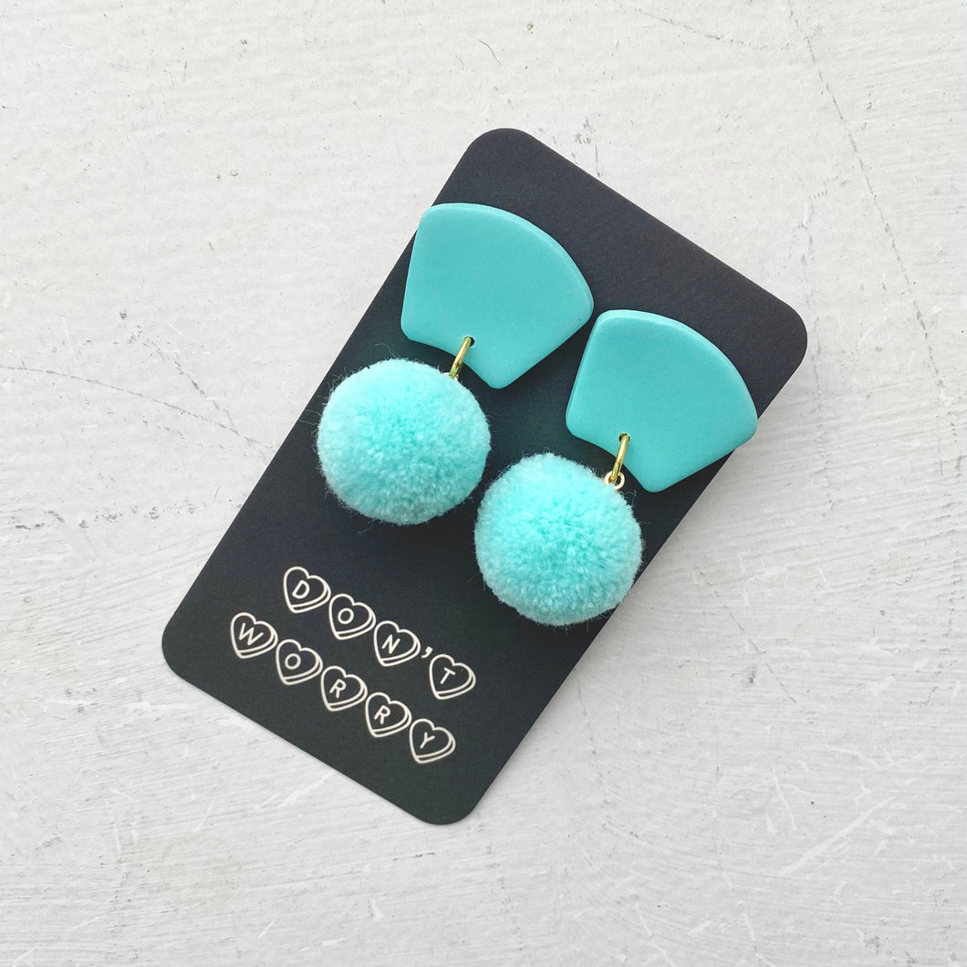 DOLLY earrings in turquoise