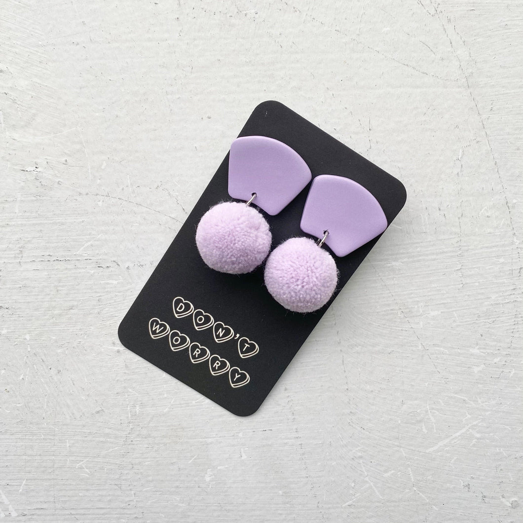 DOLLY earrings in lavender